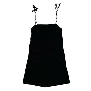Reformation Black Mini Dress
